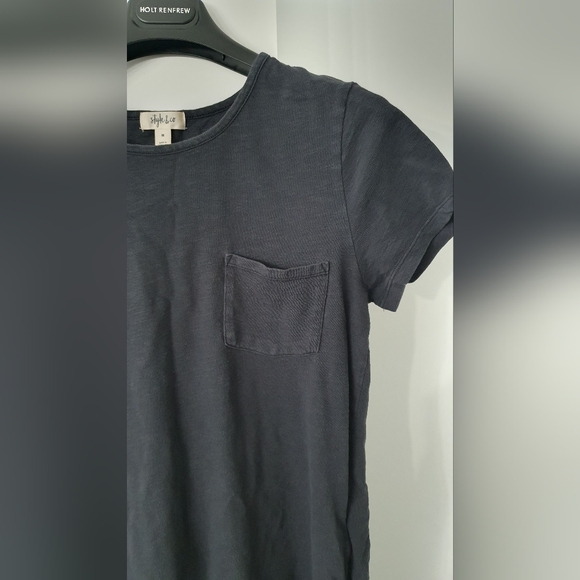 T-Shirt Dress w/Pockets - Picture 2 of 12